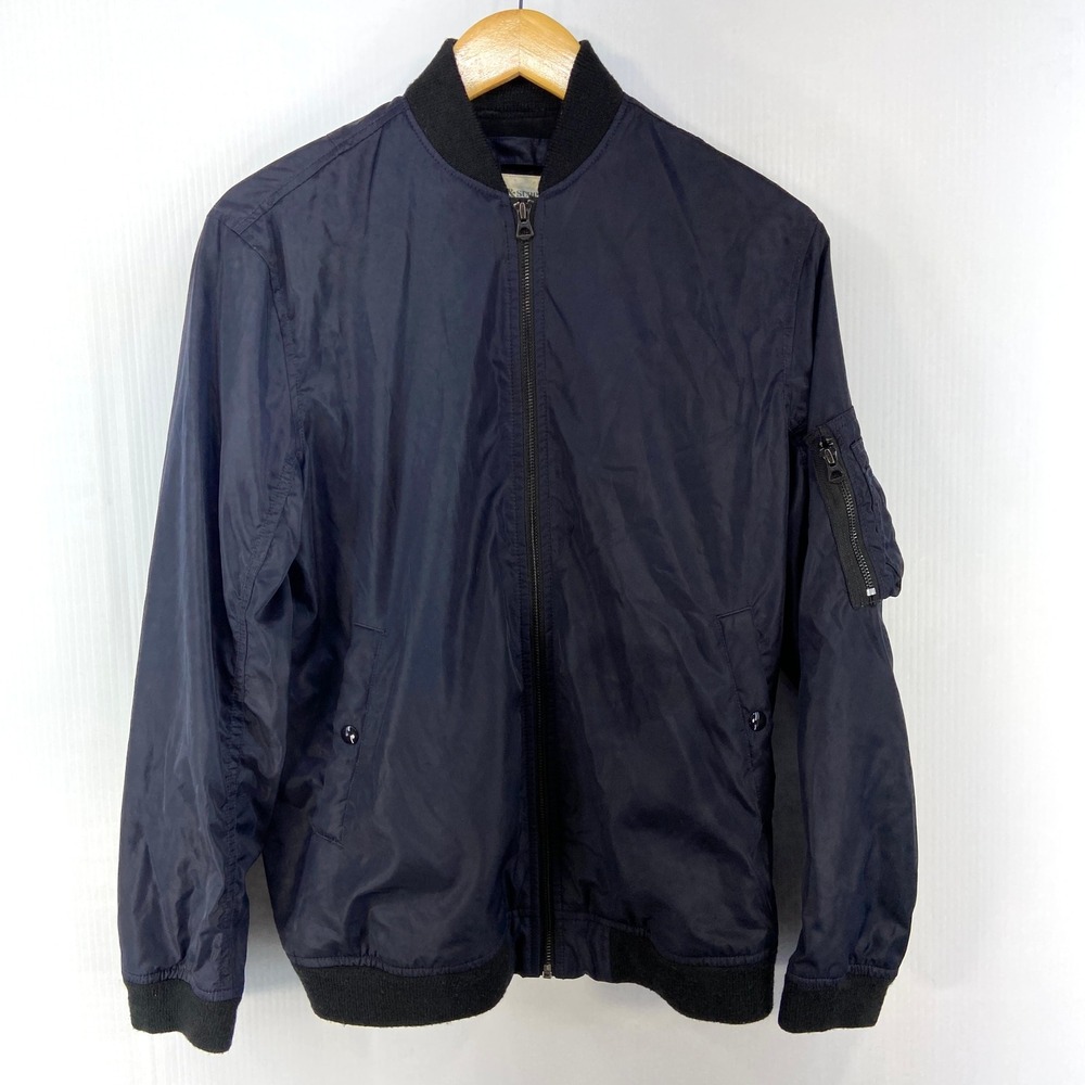 Denim & Supply Ralph Lauren Navy Blue‎ Bomber Jacket Mens Medium
